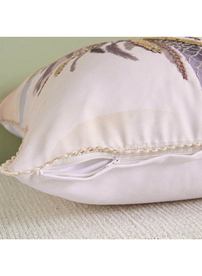 Home Box وسادة نخيل واحة الصحراء - وردي - 50x50 سم - Image 3